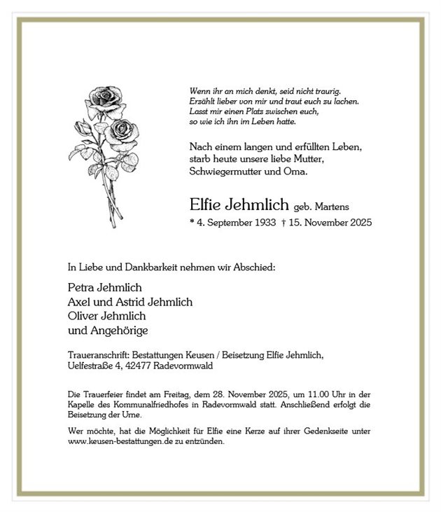 Elfriede Jehmlich
