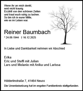 Reiner Baumbach
