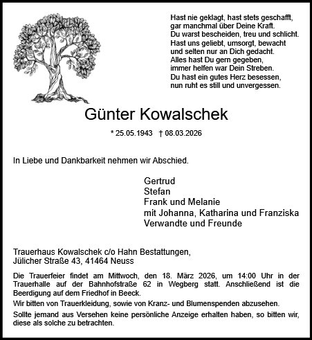 Günter Kowalschek