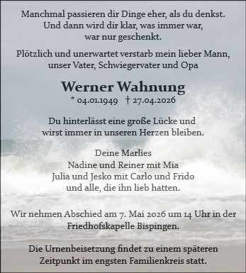Werner Wahnung