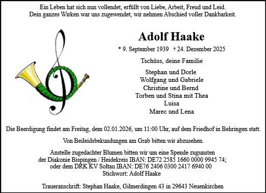 Adolf Haake
