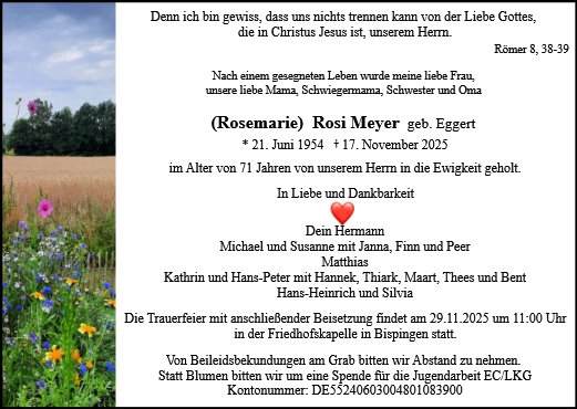 Rosemarie Meyer