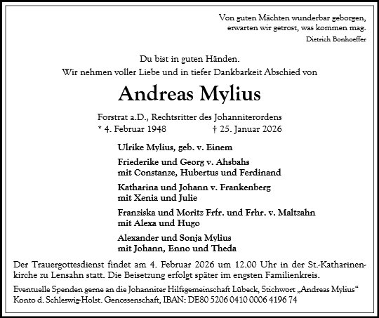 Andreas Mylius