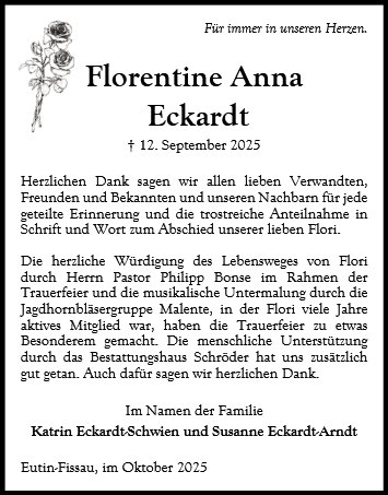 Florentine Eckardt