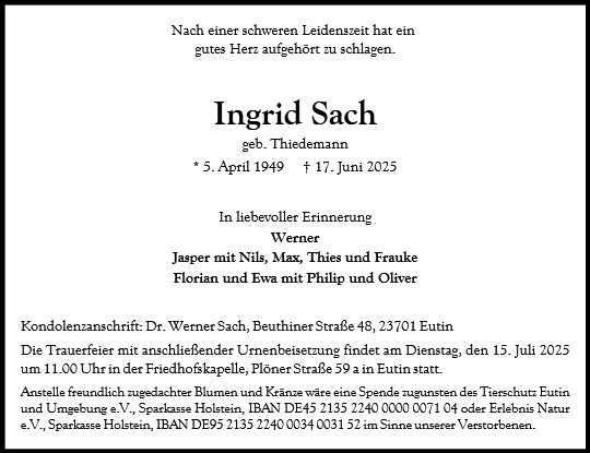 Ingrid Sach