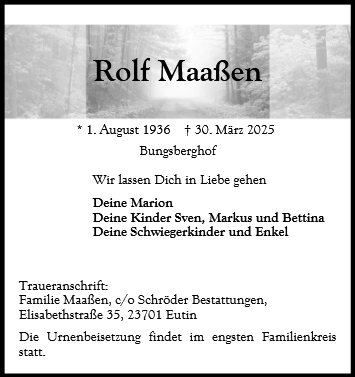 Rolf Maaßen