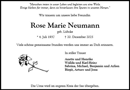 Rose Marie Neumann