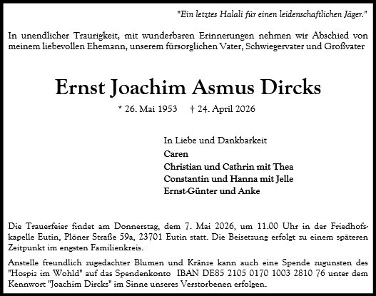 Ernst Joachim Asmus Dircks