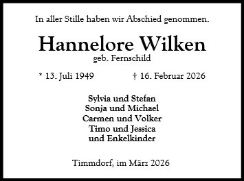 Hannelore Wilken