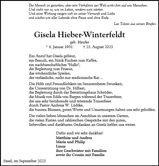 Gisela Hieber-Winterfeldt