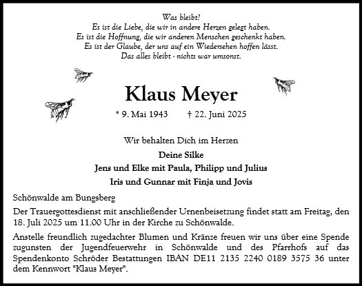 Klaus Wilhelm Meyer