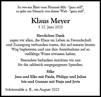 Klaus Wilhelm Meyer