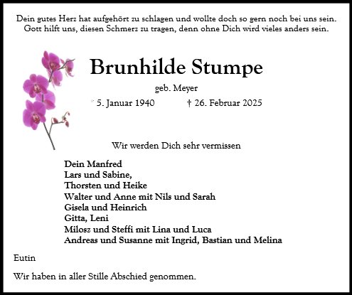 Brunhilde Stumpe