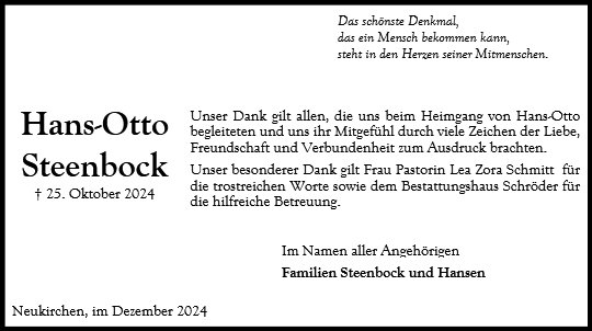 Hans-Otto Steenbock