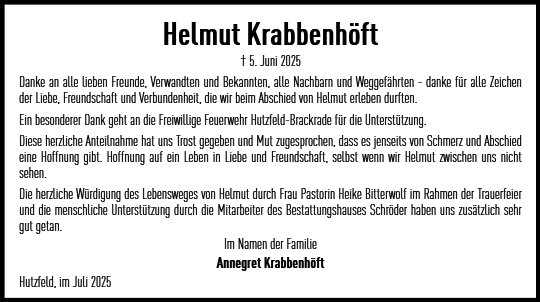 Helmut Krabbenhöft