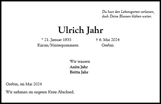 Ulrich Jahr
