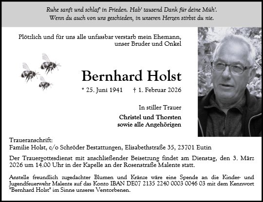 Bernhard Holst