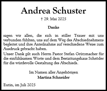 Andrea Schuster