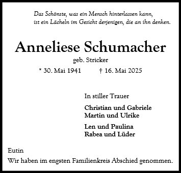 Anneliese Schumacher