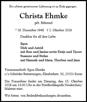 Christa Ehmke