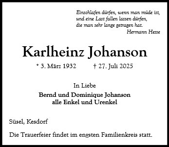Karlheinz Johanson