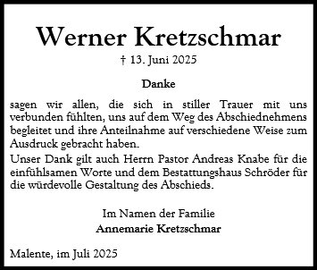 Werner Kretzschmar