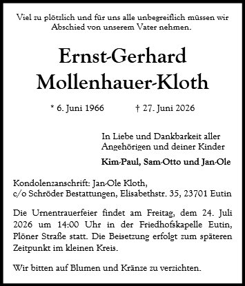 Ernst-Gerhard Mollenhauer-Kloth