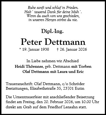 Peter Dettmann