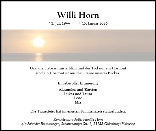 Willi Horn