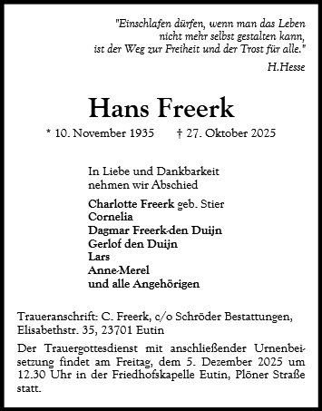 Hans Freerk