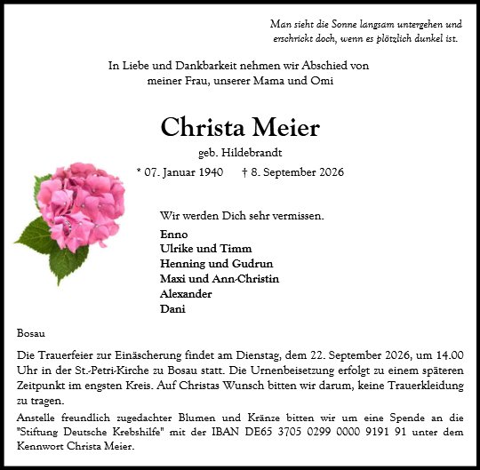 Christa Meier