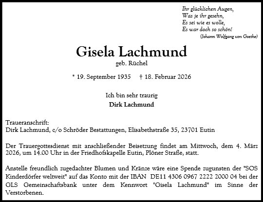 Gisela Lachmund