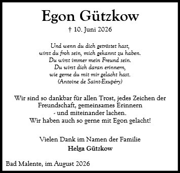 Egon Gützkow