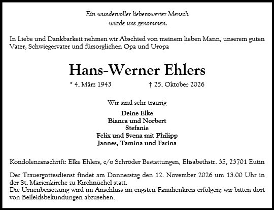 Hans-Werner Ehlers