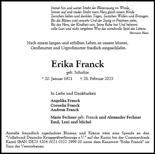 Erika Franck