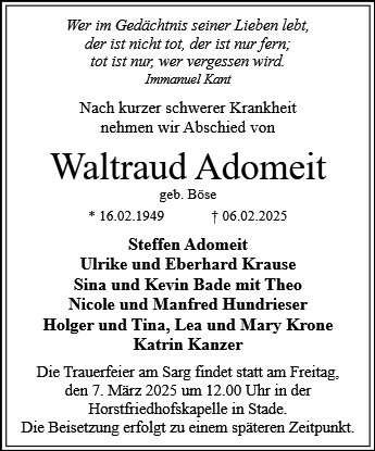 Waltraud Adomeit