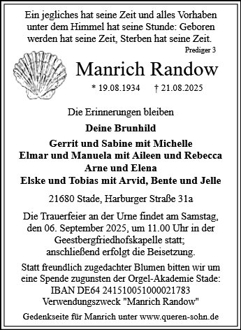 Manrich Randow
