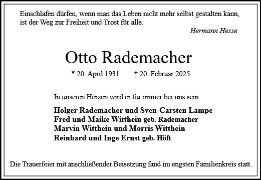 Heinrich Rademacher