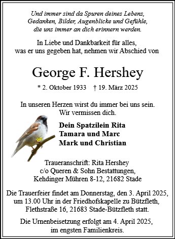 George Frederick Hershey