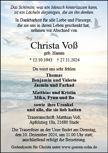 Christa Voß