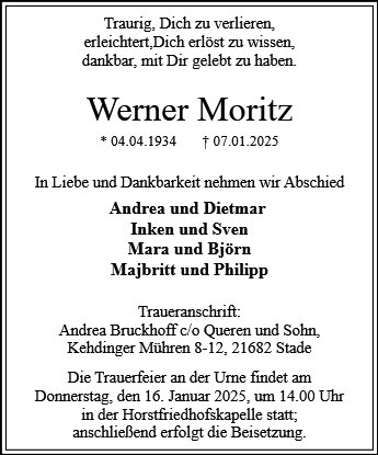 Werner Moritz