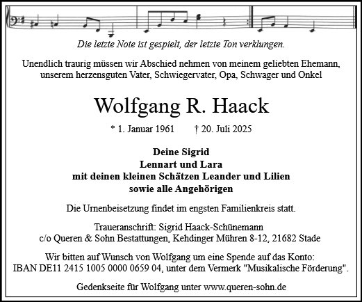Wolfgang Haack