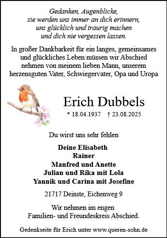 Erich Dubbels