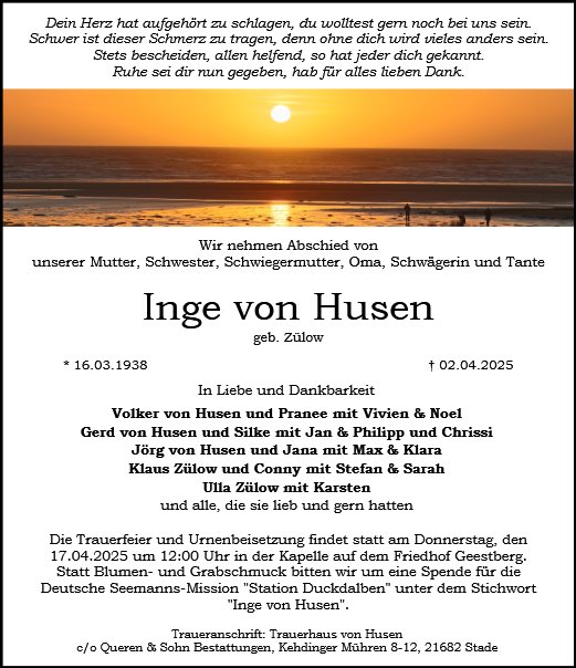Inge von Husen