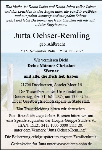 Jutta Oehser-Remling