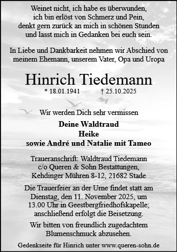 Hinrich Tiedemann