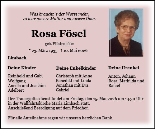 Rosa Fösel