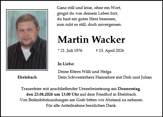 Martin Wacker