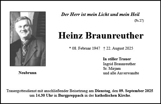 Heinz Braunreuther