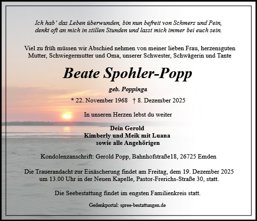 Beate Spohler-Popp